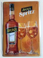 Aperol Spritz metalen wandbord cafe versiering bar kroeg, Ophalen of Verzenden, Nieuw, Reclamebord