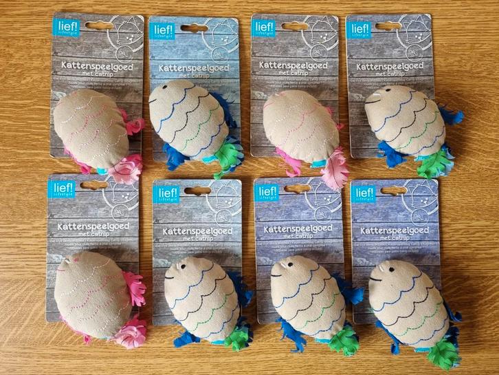 Diverse kattenspeeltjes van het merk Lief!, Dieren en Toebehoren, Kattenspeelgoed, Nieuw, Speelbal, Ophalen of Verzenden