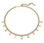 New Swarovski Dextera Diamond necklace Gold, Nieuw, Ophalen of Verzenden, Met edelsteen, Goud