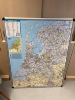 Magneetbord Nederland Wegenkaart, Diversen, Ophalen, Gebruikt