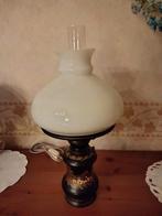 Antieke tinnen lamp. Beschilderd., Antiek en Kunst, Antiek | Lampen, Ophalen