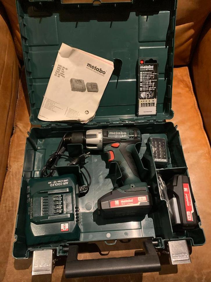 Metabo SB 18 LT Compact Accu-klopboormachine, Doe-het-zelf en Verbouw, Gereedschap | Boormachines, Zo goed als nieuw, Boor- en Schroefmachine