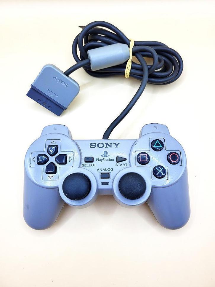 Sony Dualshock Controller PS1 Grijs, Spelcomputers en Games, Spelcomputers | Sony PlayStation Consoles | Accessoires, Zo goed als nieuw