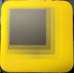 Vintage 90’s Ikea gegradueerde geel kleurig spiegel, Huis en Inrichting, Woonaccessoires | Spiegels, Minder dan 50 cm, Gebruikt