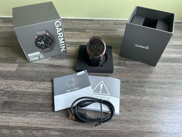 25085_Garmin Fenix 7s Sapphire Solar met garantie beschikbaar voor biedingen