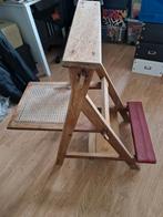 Bidstoel, Ophalen, Gebruikt, Hout