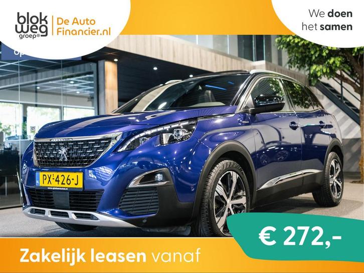 Peugeot 3008 1.2 130pk GT Line € 15.990,00, Auto's, Peugeot, Bedrijf, Te koop, ABS, Achteruitrijcamera, Airbags, Airconditioning