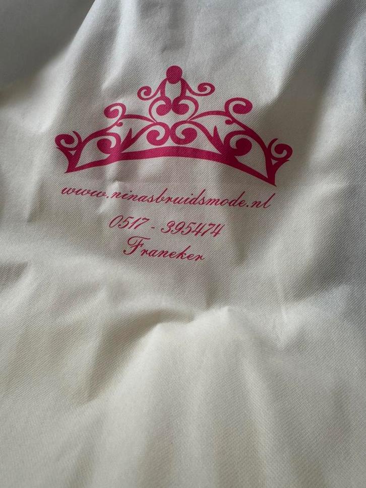 Trouwjurk ivoor kleur, Kleding | Dames, Trouwkleding en Trouwaccessoires, Zo goed als nieuw, Trouwjurk, Wit, Ophalen