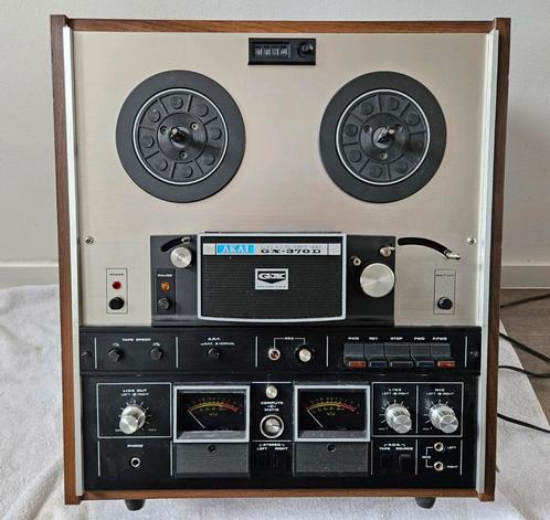 AKAI GX-370D bandrecorder voor 18cm banden, Audio, Tv en Foto, Bandrecorders, Bandrecorder, Ophalen of Verzenden