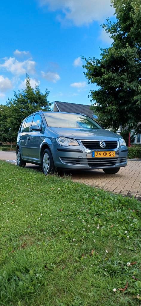 Volkswagen Touran 1.4 TSI 103KW 2007 Grijs, Auto's, Volkswagen, Touran, ABS, Airbags, Airconditioning, Boordcomputer, Centrale vergrendeling