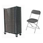 AANBIEDING 50 Klapstoelen met transportkar, Ophalen of Verzenden, Nieuw, Overige