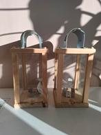 2 lantaarntjes, nieuw! Voor waxinelichtjes, Huis en Inrichting, Woonaccessoires | Kandelaars en Kaarsen, Ophalen of Verzenden