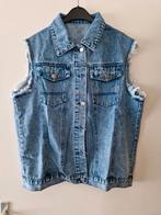 COSTES SPIJKERGILET/BODYWARMER MET KNOPEN MAAT XL, Kleding | Dames, Bodywarmers, Blauw, Maat 46/48 (XL) of groter, Nieuw, Ophalen of Verzenden