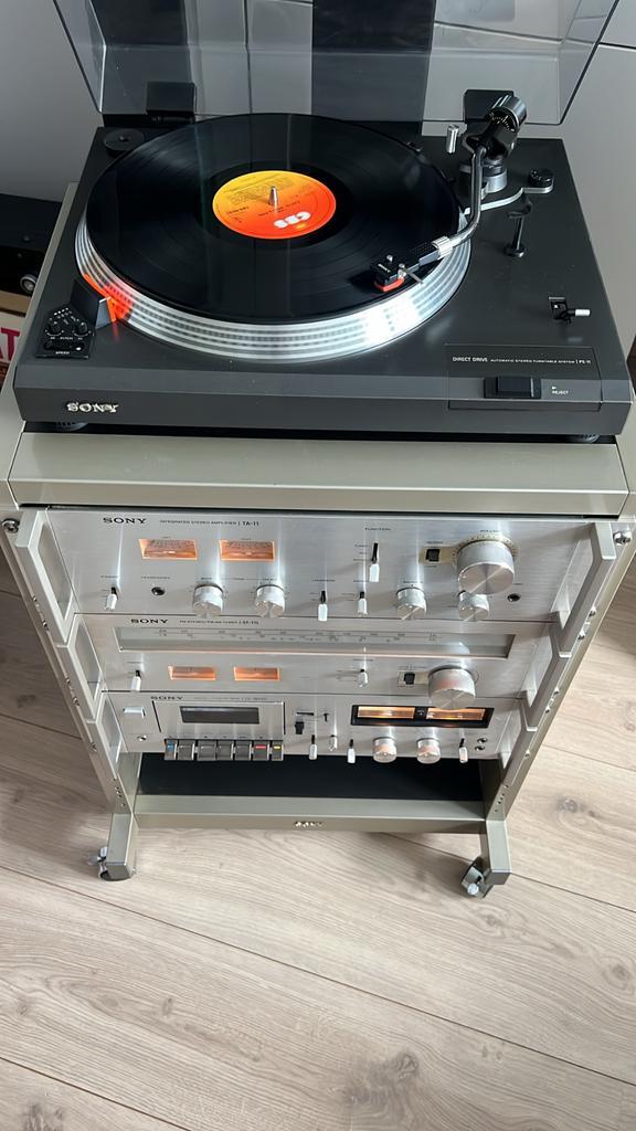 🔴Vintage Stereo Toren - Perfecte Staat!, Audio, Tv en Foto, Stereo-sets, Gebruikt, Cassettedeck, Tuner of Radio, Sony, Losse componenten