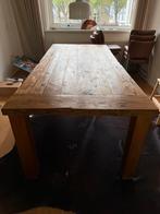 Eettafel Massief hout, Huis en Inrichting, Tafels | Eettafels, Ophalen, Gebruikt, Vijf personen of meer, Rechthoekig
