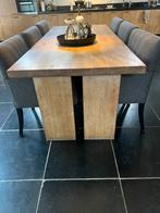 Piet Boon Tafel, Huis en Inrichting, Eikenhout, 200 cm of meer, Zo goed als nieuw, Vijf personen of meer