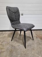 Eetkamerstoel Roma M3 stof soft antraciet | Webshop