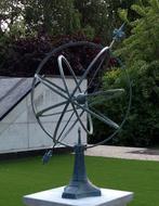 Grote bronzen ZONNEWIJZER / geen verzendkosten / nieuw, Nieuw, Info@huisentuindecoratiemarie.nl, Huis en tuin decoratie marie