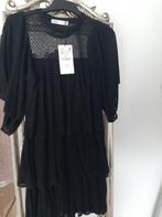 Zara zwarte jurk met stroken maat M 38 - Nieuw, Kleding | Dames, Nieuw, Zara, Maat 38/40 (M), Zwart