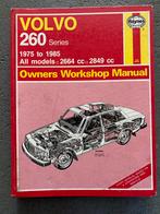 Volvo 260 werkplaats handboek, Ophalen of Verzenden, Gelezen, Volvo