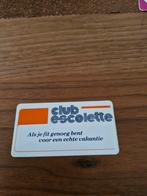 1492 Club Escolette Sticker, Ophalen of Verzenden, Gebruikt