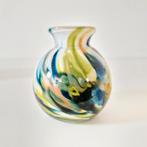 Fidrio bolvaasje multicolor vaas mondgeblazen, Antiek en Kunst, Ophalen of Verzenden