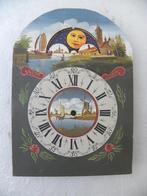 Wijzerplaat Friese staartklok met maan, Antiek en Kunst, Antiek | Klokken, Ophalen of Verzenden