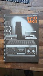 Revox B710 MK2 gebruiksaanwijzing, Ophalen of Verzenden, Overige merken