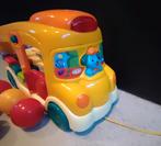 VTech rol en dol dieren bus., Kinderen en Baby's, Speelgoed | Babyspeelgoed, Ophalen of Verzenden, Zo goed als nieuw, Auto, Met geluid