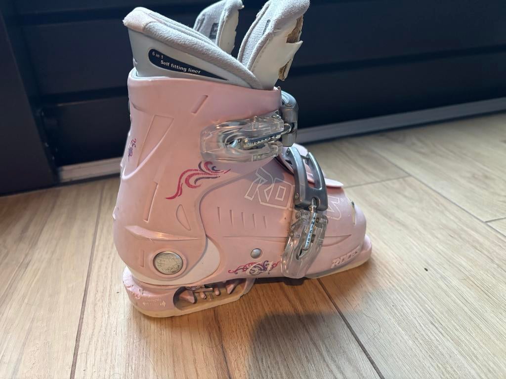 Roces Kinder Skischoenen Maat 24-29, Sport en Fitness, Skiën en Langlaufen, Overige merken, Gebruikt, 100 tot 140 cm, Schoenen