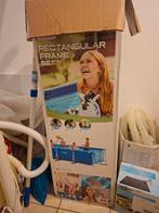 Zwembad INTEX kompleet 450 x 220 x 84 cm, Ophalen, 200 tot 300 cm, Zo goed als nieuw, 400 cm of meer