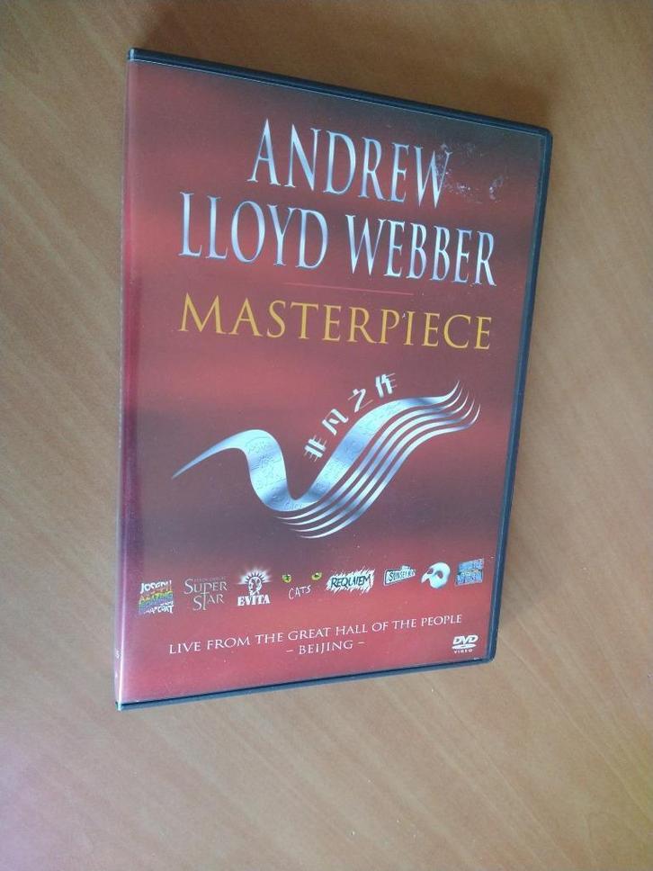 DVD Andrew Lloyd Webber - Masterpiece, Cd's en Dvd's, Dvd's | Muziek en Concerten, Zo goed als nieuw, Alle leeftijden, Ophalen of Verzenden