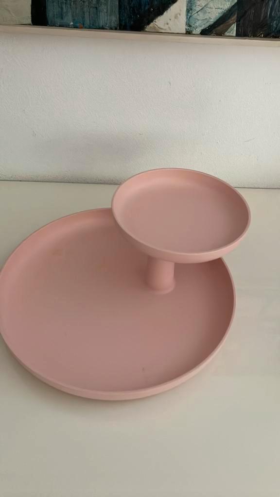 Vitra Rotary Tray Jasper Morrison dienblad etagere rose, Huis en Inrichting, Woonaccessoires | Etagères, Zo goed als nieuw, Ophalen of Verzenden