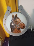 Paardenlamp, Huis en Inrichting, Ophalen, Zo goed als nieuw, Glas, Minder dan 50 cm