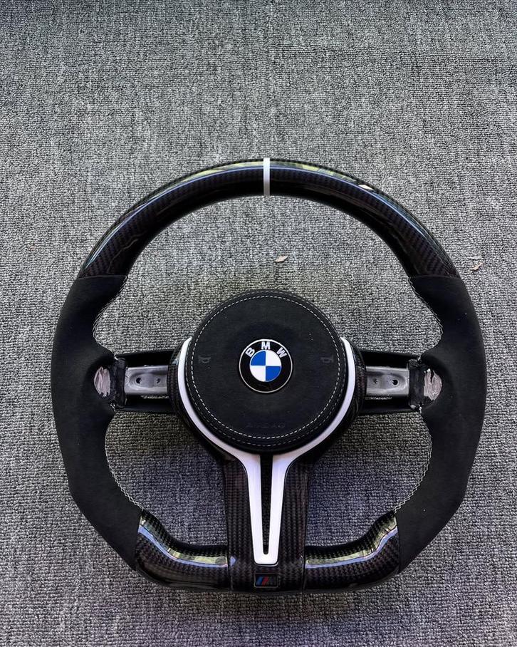 BMW Carbon Stuur + Alcanatara F10,F20,F21,F30,F31,F32 & F80, Auto-onderdelen, Besturing, BMW, Nieuw, Ophalen of Verzenden