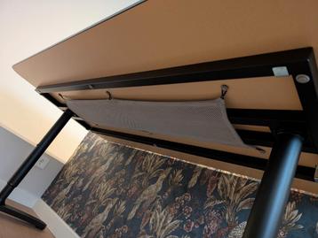 Ikea bekant zwarte bureau tafel 160 x 80 cm - afbeelding 4