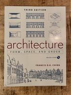 Architecture Form, Space, and Order Francis D.K. Ching, Boeken, Ophalen of Verzenden, Zo goed als nieuw