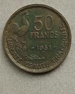 Frankrijk, 50 francs 1951 B, Ophalen of Verzenden, Frankrijk, Losse munt