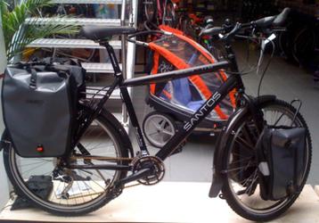 Santos Travelmaster 2.6 ALU 23" Zwart  beschikbaar voor biedingen