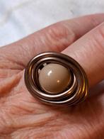 **SALE** unieke ring ongeveer maat 17 (0.50 eurocent), Ophalen of Verzenden, Zo goed als nieuw, Overige kleuren, Overige materialen