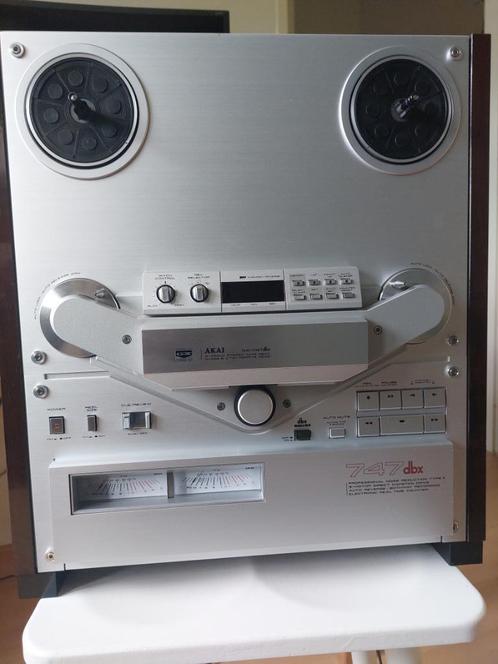 GX-747 DBX, Akai's zilveren topmodel, Audio, Tv en Foto, Professionele Audio-, Tv- en Video-apparatuur, Zo goed als nieuw, Audio