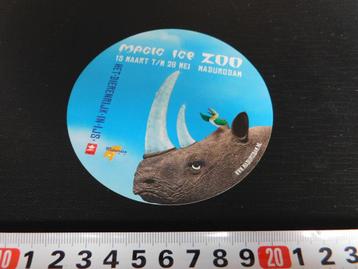 sticker Macic ice zoo  Madurodam Het dierenrijk in IJs  beschikbaar voor biedingen