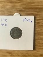 10 cent 1849 (Willem II Koning der Ned.), Postzegels en Munten, Munten | Nederland, Zilver, Ophalen of Verzenden, 10 cent, Losse munt