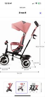 3in1 Kinderfietsje/Loopfiets, Ophalen, Gebruikt, Duwstang