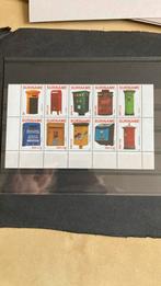 Suriname 1606/15 brievenbussen post fris/4690, Postzegels en Munten, Postzegels | Thematische zegels, Ophalen of Verzenden