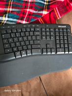 Microsoft Ergonomisch Toetsenbord, Computers en Software, Toetsenborden, Gebruikt, Ergonomisch, Ophalen of Verzenden, Qwerty