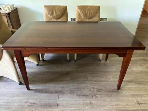 Kersenhouten eetkamertafel, Huis en Inrichting, Tafels | Eettafels, Gebruikt, 50 tot 100 cm, 150 tot 200 cm, Vijf personen of meer