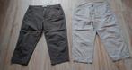 2x Dames zomer broek 7/8 mt 42 beide samen voor, Maat 42/44 (L), Ophalen of Verzenden, Driekwart, Gedragen
