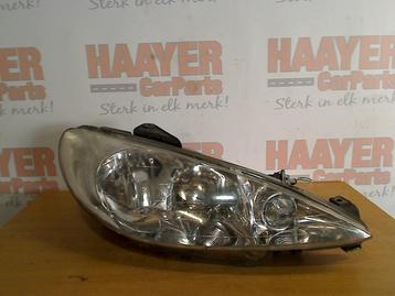 Koplamp Rechts Peugeot 206 (2A/C/H/J/S) (2003-10/2008-02) beschikbaar voor biedingen