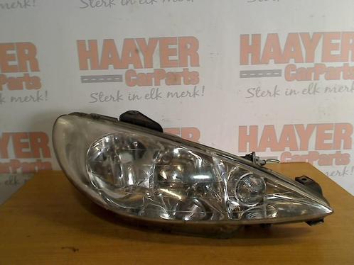 Koplamp Rechts Peugeot 206 (2A/C/H/J/S) (2003-10/2008-02), Auto-onderdelen, Verlichting, Peugeot, Gebruikt